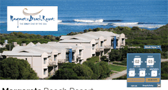 Desktop Screenshot of margaretsbeachresort.com.au